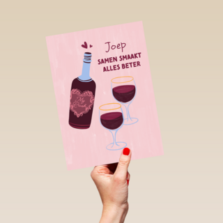 Valentijn Wijn smaakt samen beter