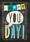 Ansichtkaart verjaardag happy you day