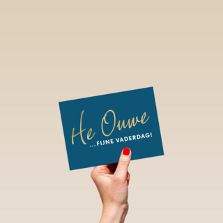 Vaderdagkaart Hip He ouwe Fijne vaderdag