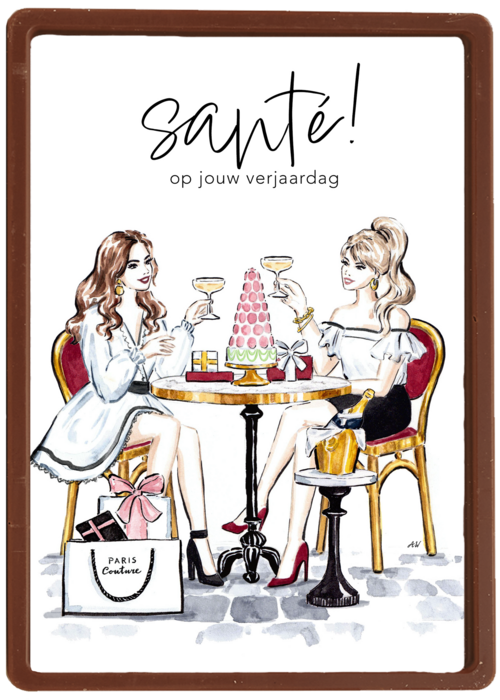 Verjaardagskaart Hallmark | Anna Wijnands Verjaardagskaart Sante