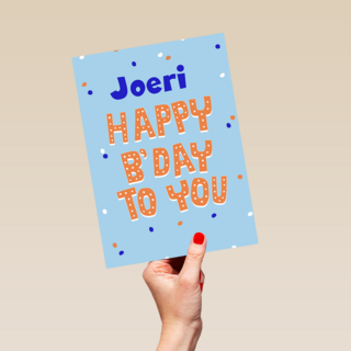 Verjaardag Happy Bday To You