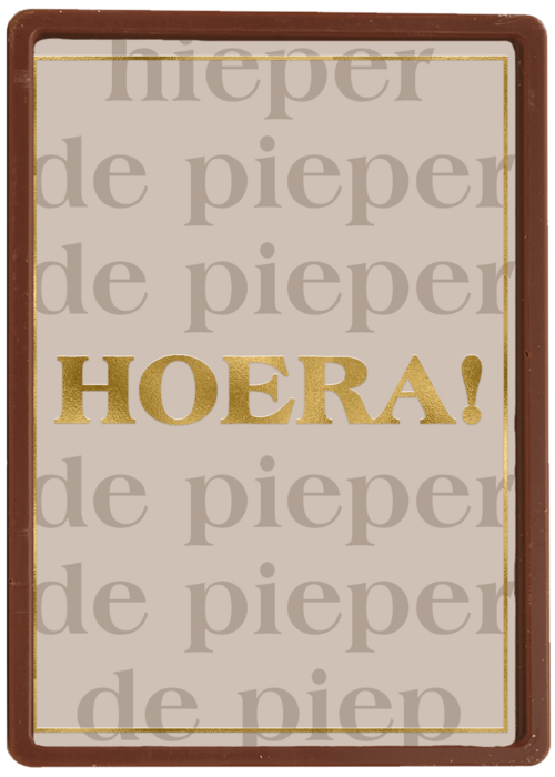 Verjaardagskaart hieperdepieper hoera