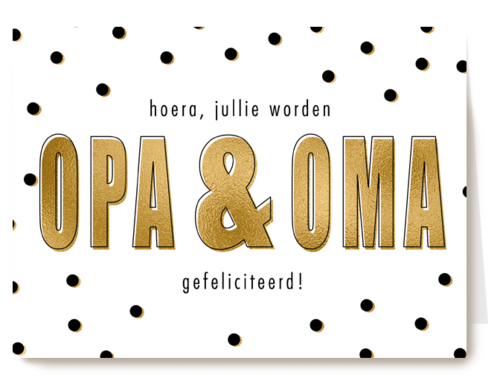 Kaart Hallmark | Zwangerschap Felicitatie | Zwangerschap Kleinkind Hoera Jullie Worden Opa En Oma