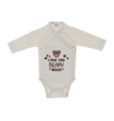 Romper Love You Beary Much Beige 