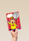 fotokaart bumba met ballon