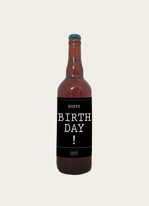 Hoppy Birthday Speciaalbier | Flessenwerk Cadeau Drank En Eten |