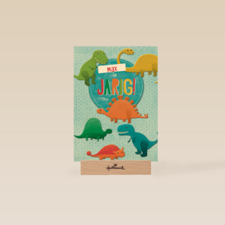 ombouw jarig dino