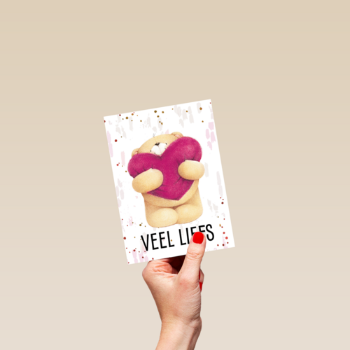 valentijnskaart forever friends Veel liefs
