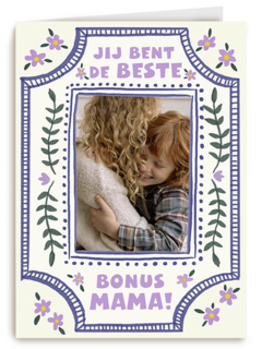 De beste bonus mama fotokaart