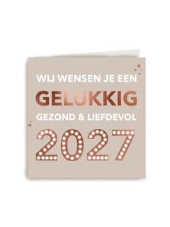 Nieuwjaar 2026 Gelukkig liefdevol