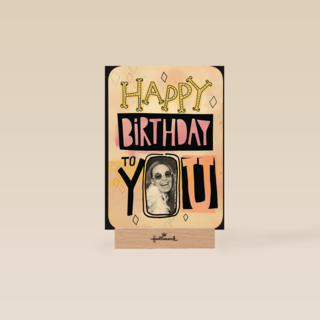 happy birthday met foto in de o