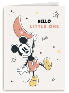 Disney geboortefelicitatie hello little one