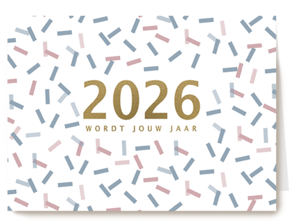 Nieuwjaar 2026 Confetti