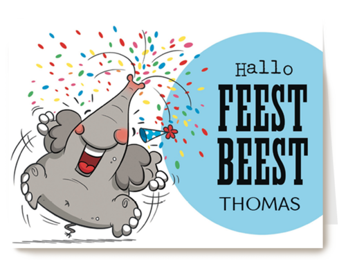 funny mail hallo feest beest