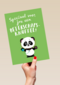 beterschapsknuffel van een panda
