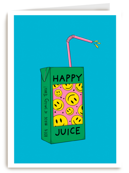 Drink some happy juice