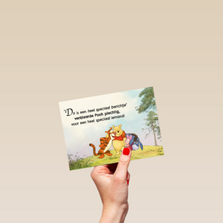 Winnie de Poeh speciale kaart