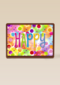 ballonnen en confetti happy