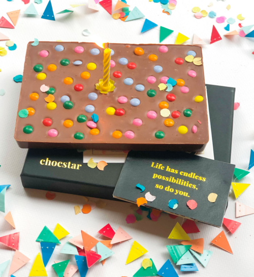 Chocstar Hiep Hiep Verjaardags Chocolade