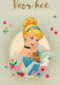 Verjaardagskaart Disney Assepoester