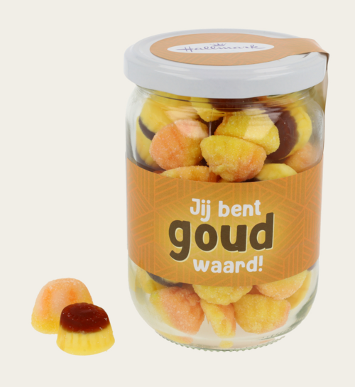 Snoeppot Jij Bent Goud Waard!  