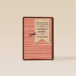 uitnodiging opening borrel