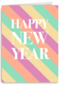 Nieuwjaar kaart happy new year