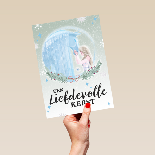een liefdevolle kerst gewenst van elsa