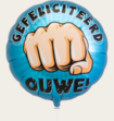 Ballon Gefeliciteerd Ouwe