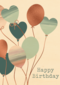 happy birthday balloons