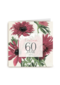 botanical kaart klassieke bloemen kaart