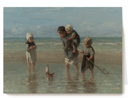studio art blanco schilderij jozef israels
