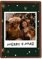 kerstkaart fotokaart merry x mas