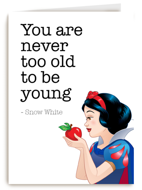 You are never too old to be young