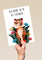 Verjaardagskaart Jij hebt iets te vieren tijger Folio