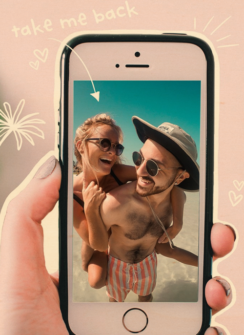 Houten Kaart Vriendschap Liefde | Houten Kaart Hallmark | Vriendschap Liefde | Take Me Back To Vakation