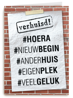 nieuwe woning verhuisd hashtags