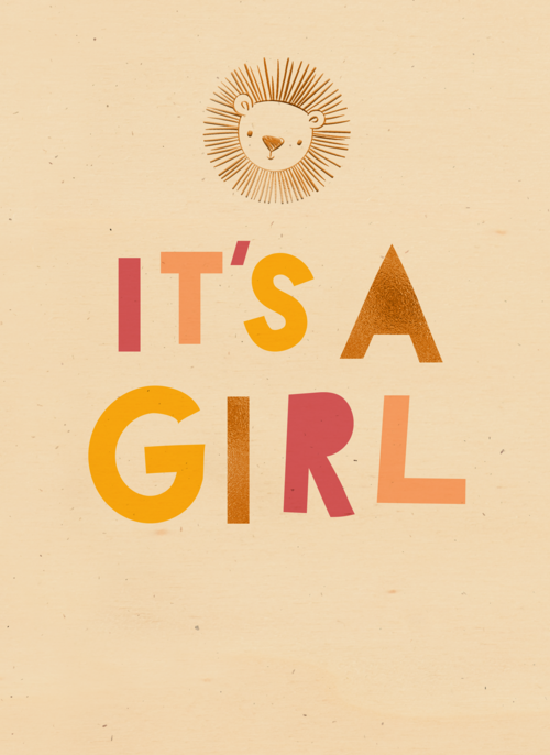 Leeuw it is a girl