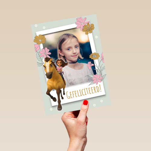 Spirit fotokaart verjaardag