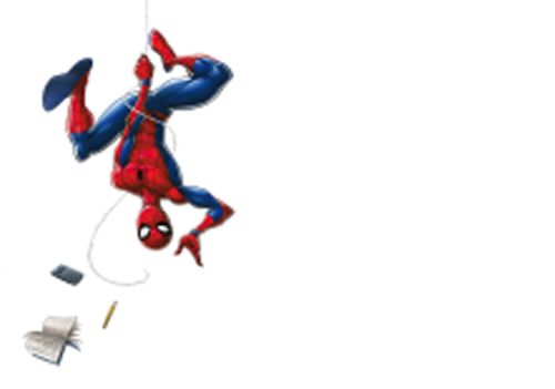 Op naar het nieuwe schooljaar met Spiderman