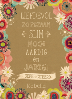 jarig verjaardag vrouw