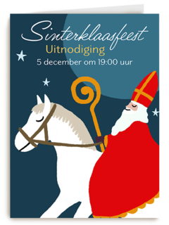 Sinterklaas Uitnodiging Sinterklaasfeest