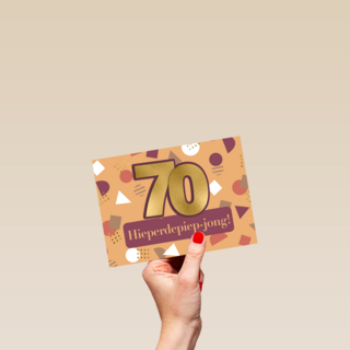 hieperdepiep jong 70 jaar