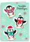 Vrolijke feestdagen pinguins