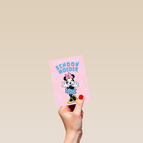 Voor de liefste schoonmoeder Minnie Mouse
