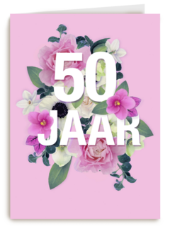 boeket voor vijftig jaar
