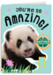 verjaardag kaart pandabeer