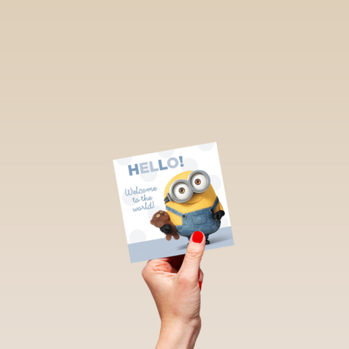 hello welcome to the word minion kaart zoon