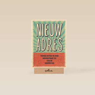 verhuizingbericht nieuw adres