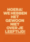 verjaardag kaart vrouw niet over je leeftijd